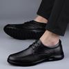 Spring Autumn Men's Leather Shoes Retro Style  Casual  Luxury Brand Italian Shoes Designer 2024 New Fashion