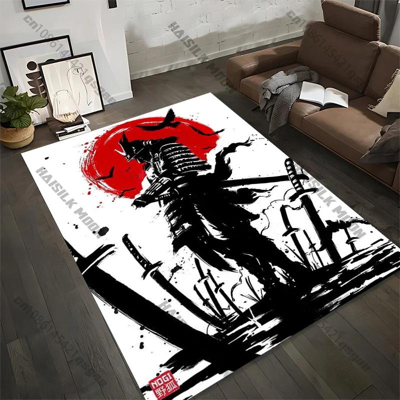 15 Size Samurai Spirits Large Carpet Living Room Home Decor Sofa Table Rug Anti Slip Chair Lounge Floor Mat Carpet for Bedroom