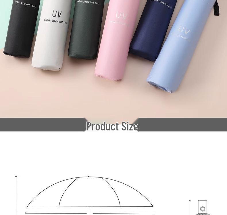 Portable Fully Automatic Double Folding Umbrella for Men & Women - Sun and Rain Protection, Reinforced Design