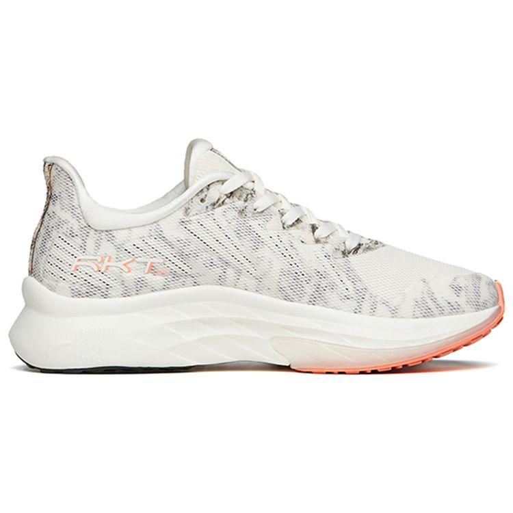 Anta Rocket 3.0 Cushioning Breathable Lightweight Low-Top Running Shoes Women sneaker White Black 122145587-4