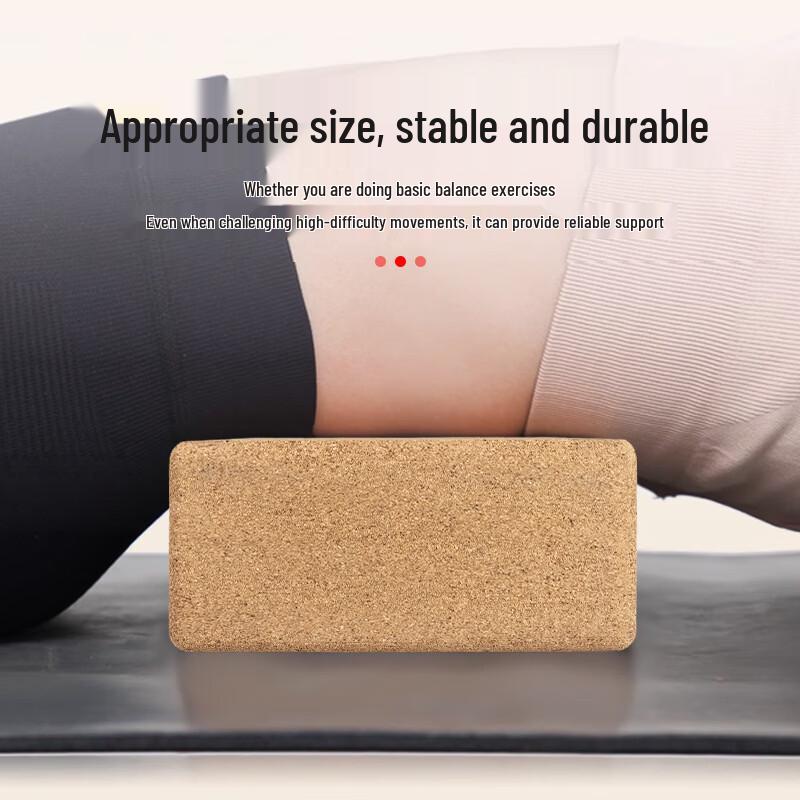 LISM Cork Yoga Brick