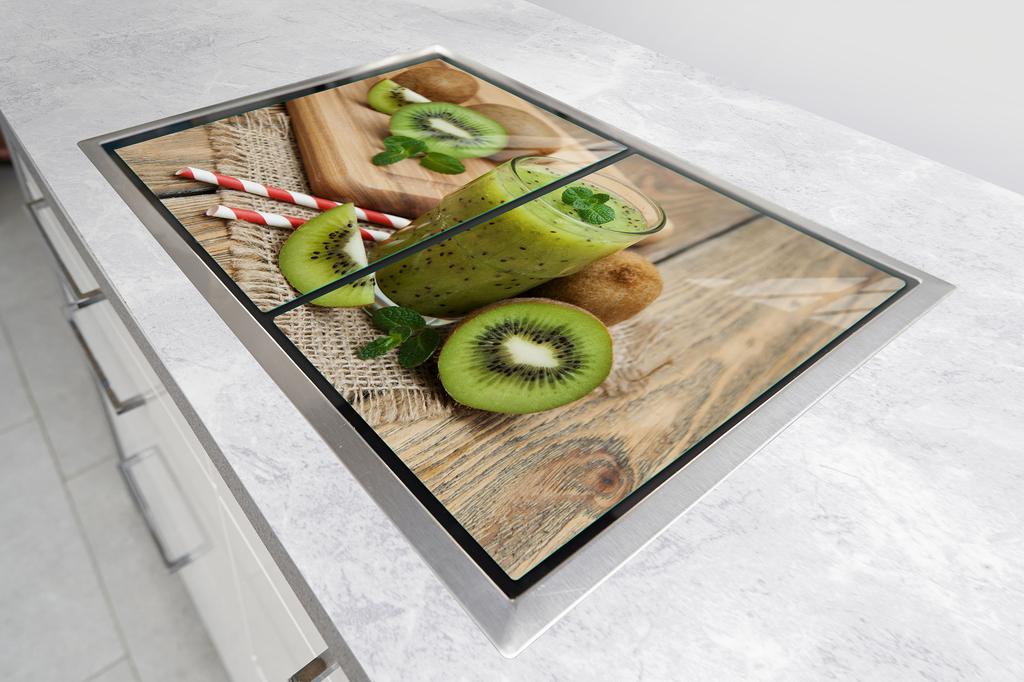 SZKLANA PŁYTA OCHRONNA NA KUCHENKĘ 85x52 KIWI