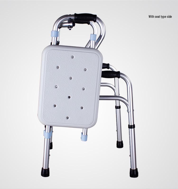Fushide Aluminum Four-Legged Walker for the Elderly and Disabled