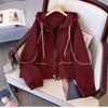 Jacket Jacket for Women Spring and Autumn New Style Small Casual Workwear Hooded Jacket Top