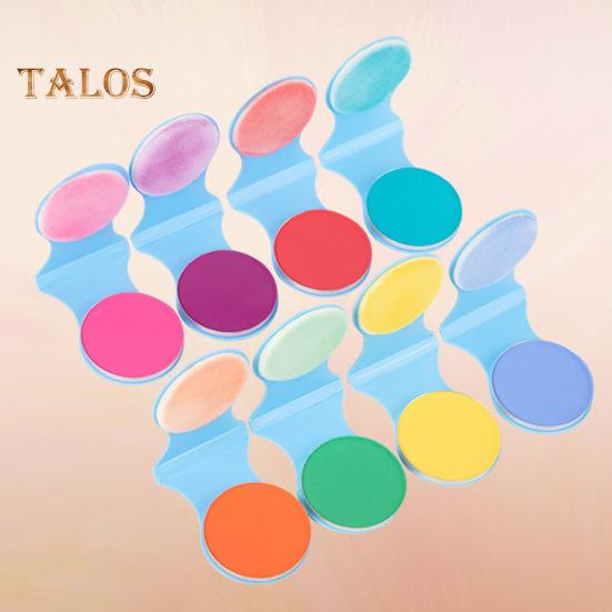 1/8Pcs 8 Colors Temporary Hair Chalk Washable Disposable Hair Dye Pressed Powder Single Color Men Women Hair Coloring Powder Box Halloween Cosplay