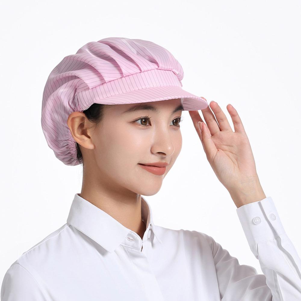 

Бавовняна пилозахисна шапочка Легка робоча пов язка на голову Нові аксесуари для зібраного волосся Їдальня Кейтеринг Pink2