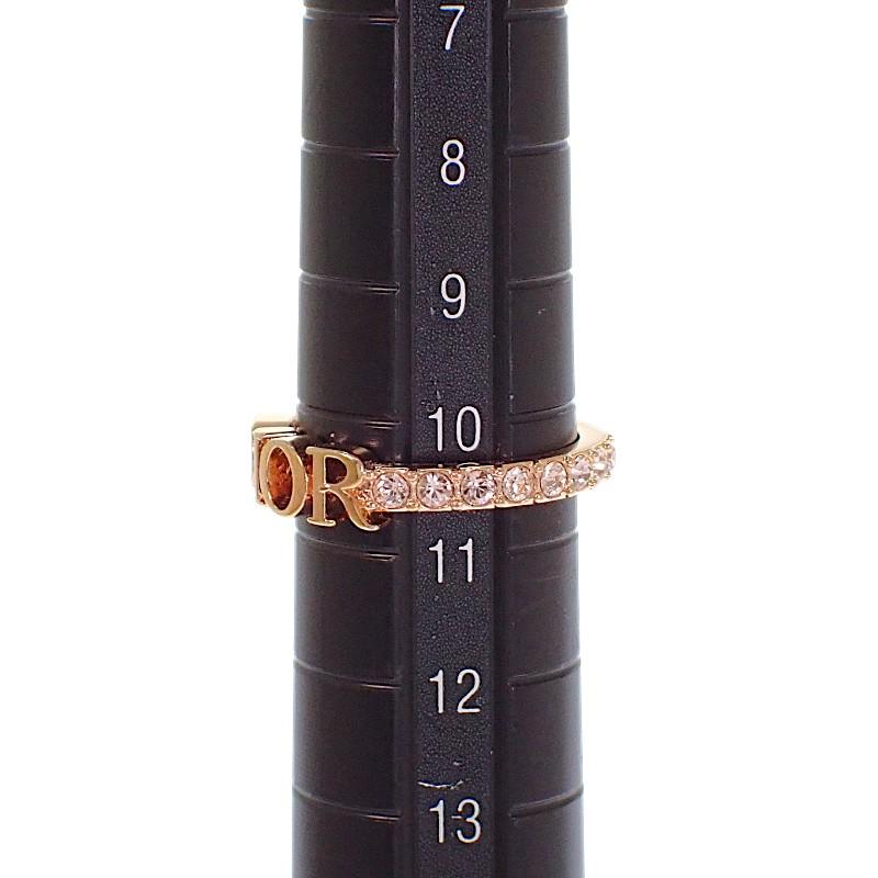 Dior  R2700WOMCY_D12P #10.5(JP Size) ring pink/gold metal/crystal Women