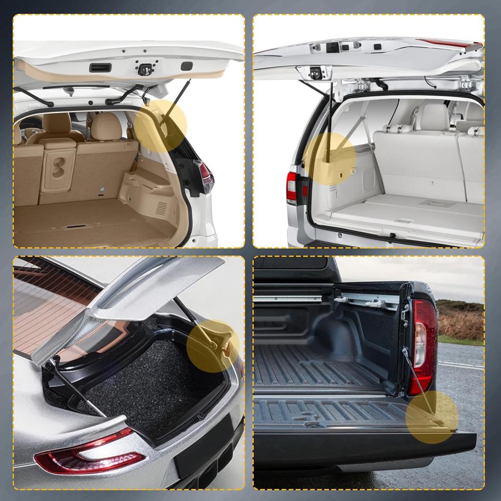 Hood Lift Supports Struts Gas Springs Shocks for Ford Expedition 1997-2006,for F-150 1995-2003,for F-250 1995 1997-2004 OE 4478,Pack of 2