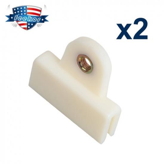 Set of 2 Window Door Glass Channel Clips for Toyota T100 Sienna Camry Tundra
