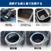 RUIYA Rubber Mats for Suzuki Every Door Pocket Interior Rubber Every Every Wagon DA17W Custom Easy Red DA17V/DA17W, Plates, Non-Slip, Soundproof,