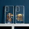 Custodia per Telefono Zhongli Genshin Impact Per Samsung Galaxy S24 S25 S23 S22 S21 Plus S24 S25 Custodia Trasparente