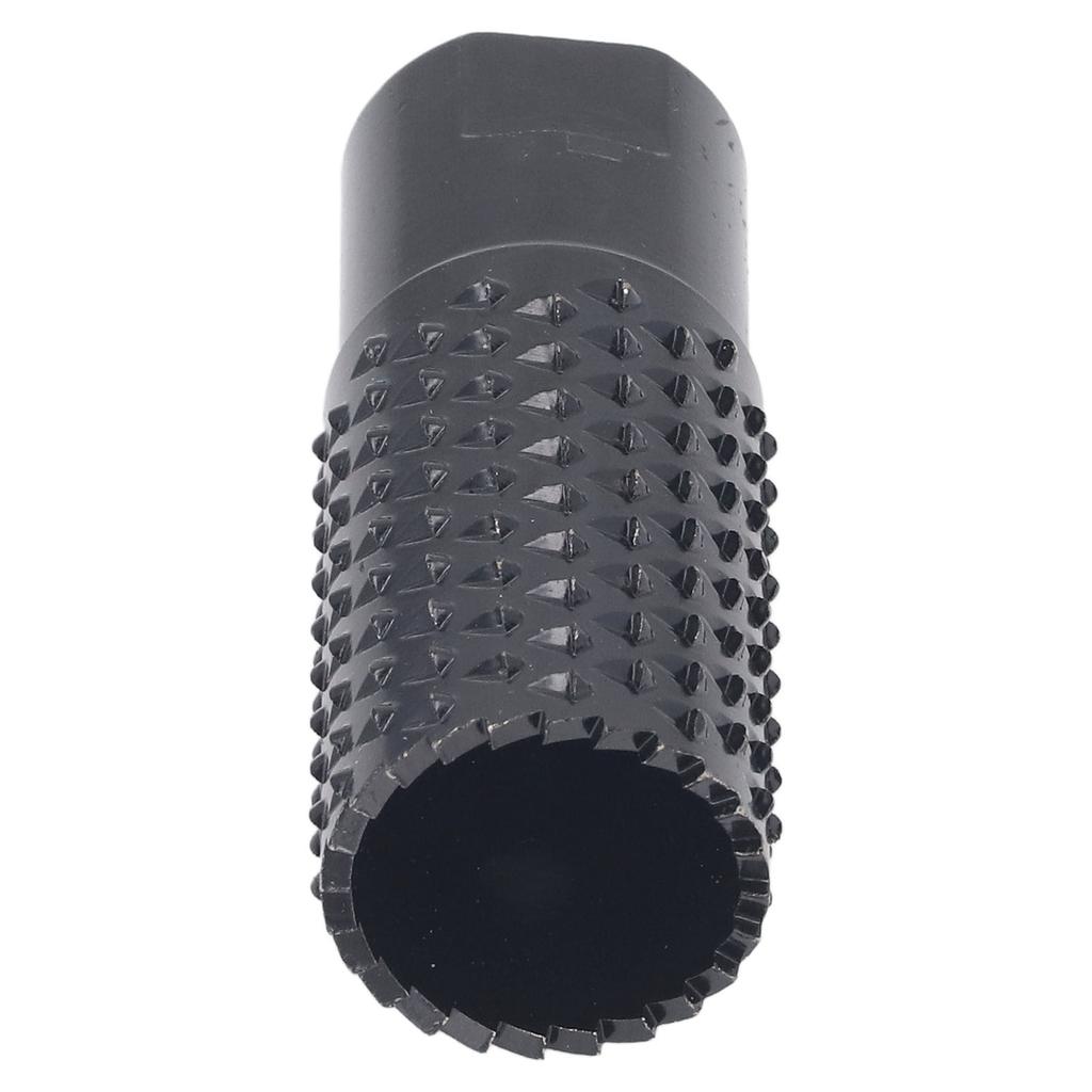 M10 Rotary Burr Rasp File Bit Black Polished Finish Wood Carving Hole Drill Bit for Angle Grinder