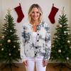 Women'S  Sweater Cute Fun Printing Sweater Fall And Winter Long Sleeve Knitted Sweater