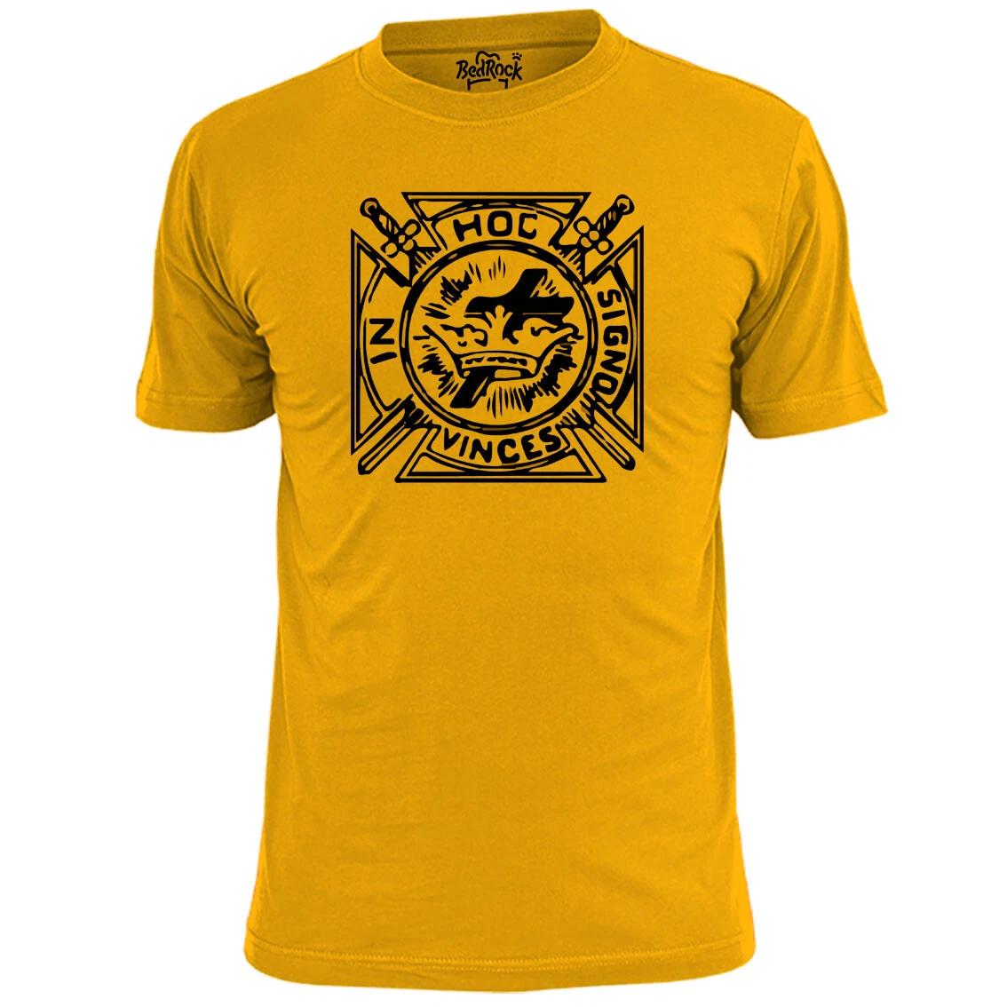 

Mens Knights Templar T shirt Crusades Holy Land Grail Religion M