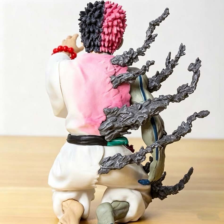 Anime Demon Slayer Figur Modell Juuni Kitsuki Akaza Kampf Figur Puppe Kimetsu No Yaiba Schreibtisch Dekoration Sammlung Geschenke
