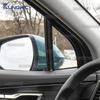Real Soft Carbon Fiber Sticker For Kia Sportage NQ5 2022 2023 2024 2025 LHD RHD Car A-pillar Side Decor Trim Accessories