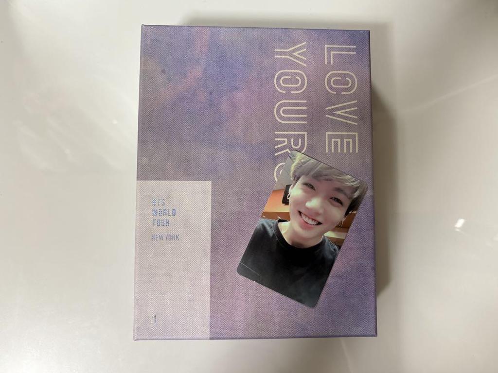[USED] BTS Jungkook lys NY DVD trading card