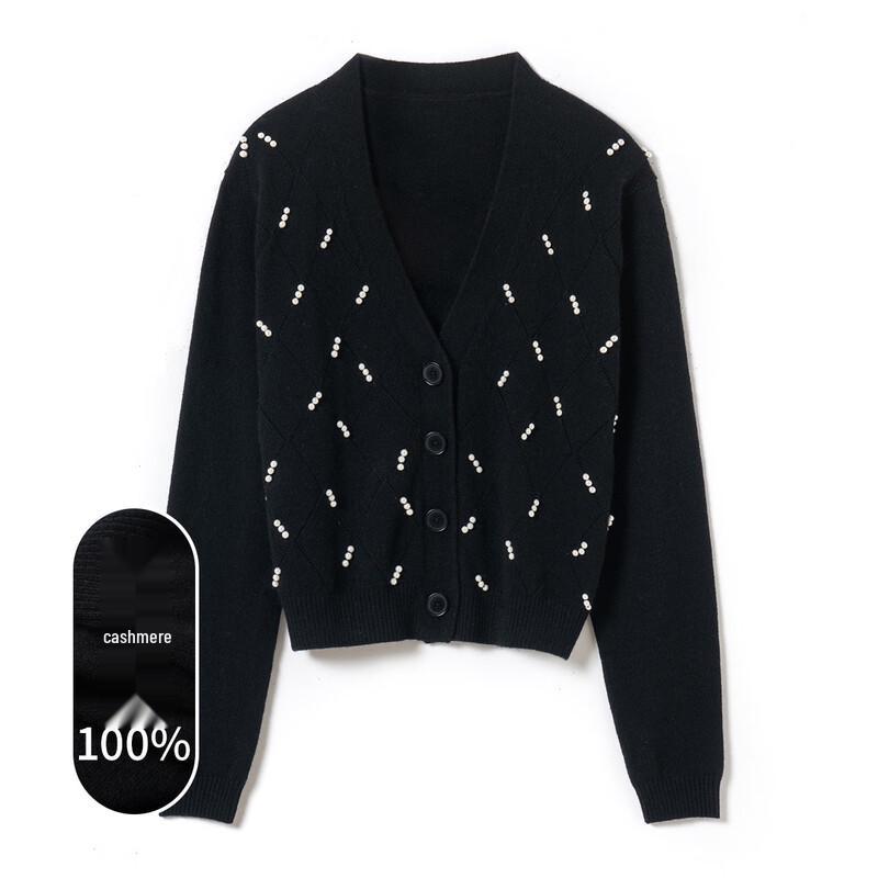 Snoford 100% Cashmere V-Neck Cardigan