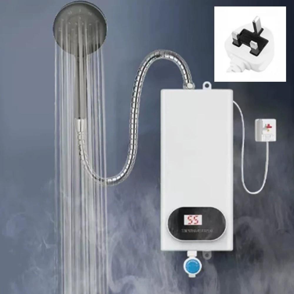 Instant Hot Water Instant Water Heater Digital Display Tankless Water Heater Shower Heating