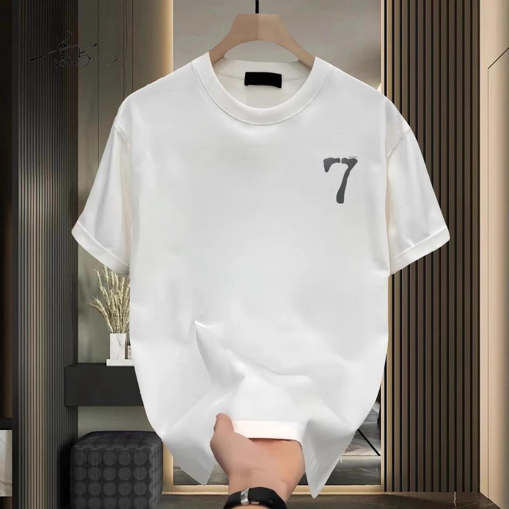 Couples Cotton T-Shirt Short Sleeve Black White Tops Breathable Comfortable Soft Casual Sport Tees