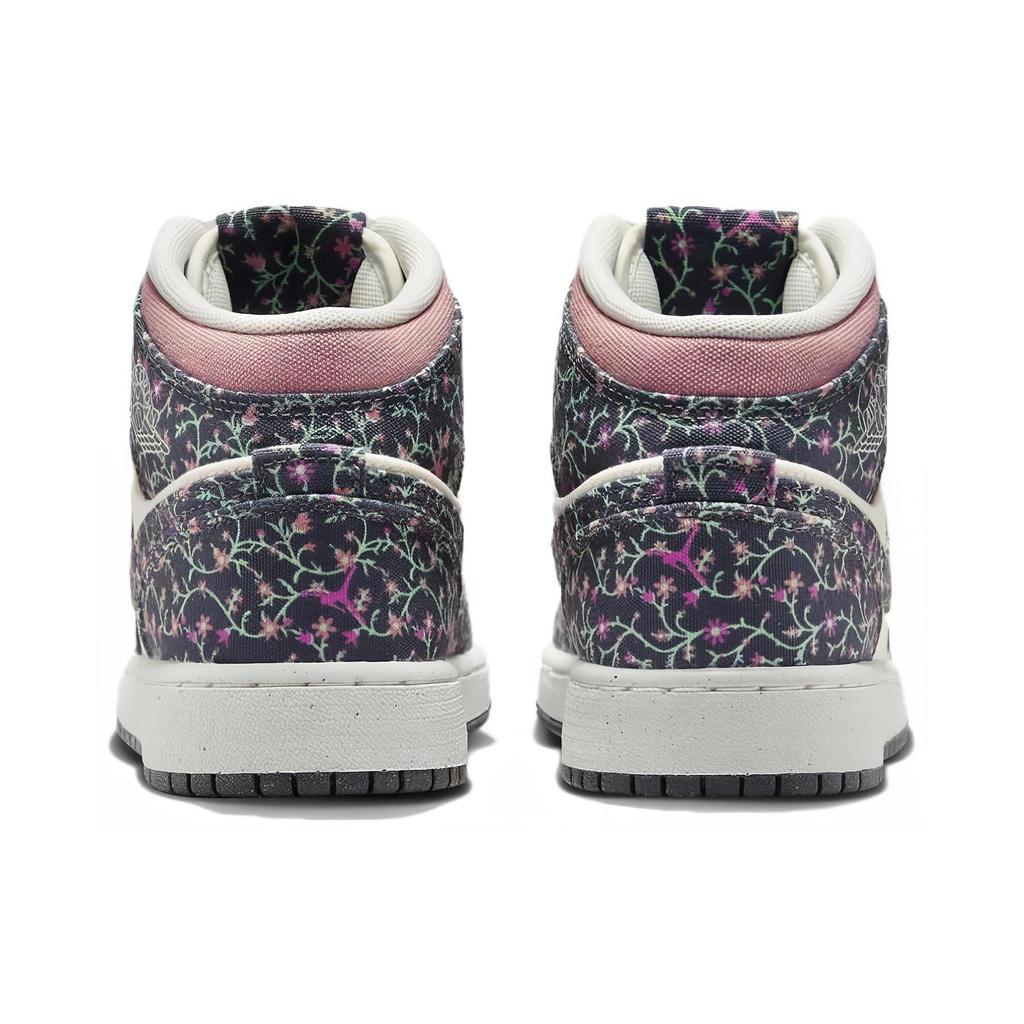Jordan 1 Mid SE Floral GS FJ3451-001