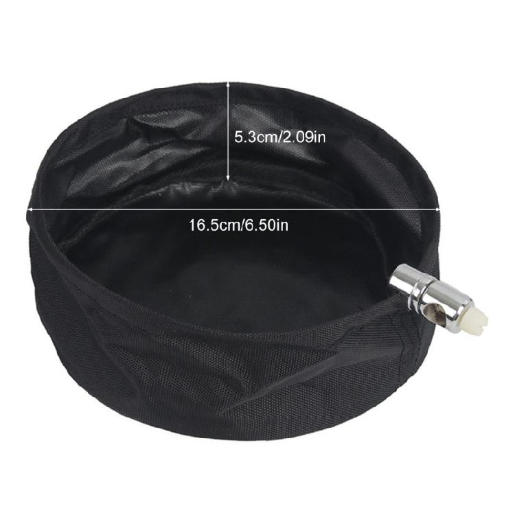 Fly Tying Tool Trash Holder Bag Fly Tying Trash Tray Waste Basket Nylon Storage Pouches for Fly Tying or Tying Fly