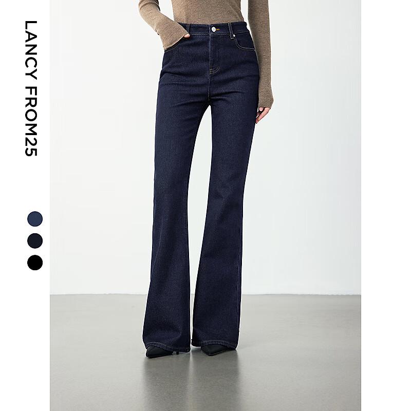 

Langzi Women s Retro Flared Commuter Jeans XL