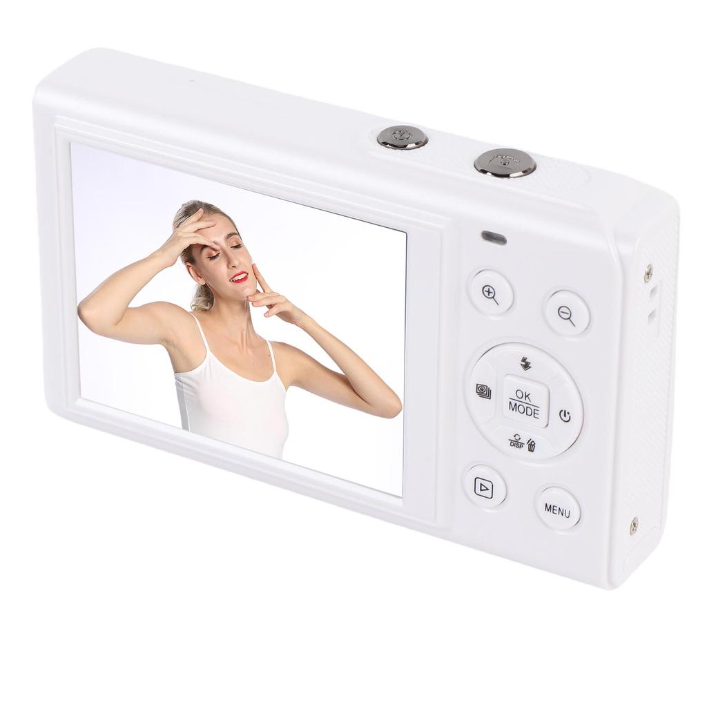 5K Dual Screen Digital Camera 18X Zoom 80MP WiFi Vlog Photography Camera AF Auto Focus with 32GB Memory Card