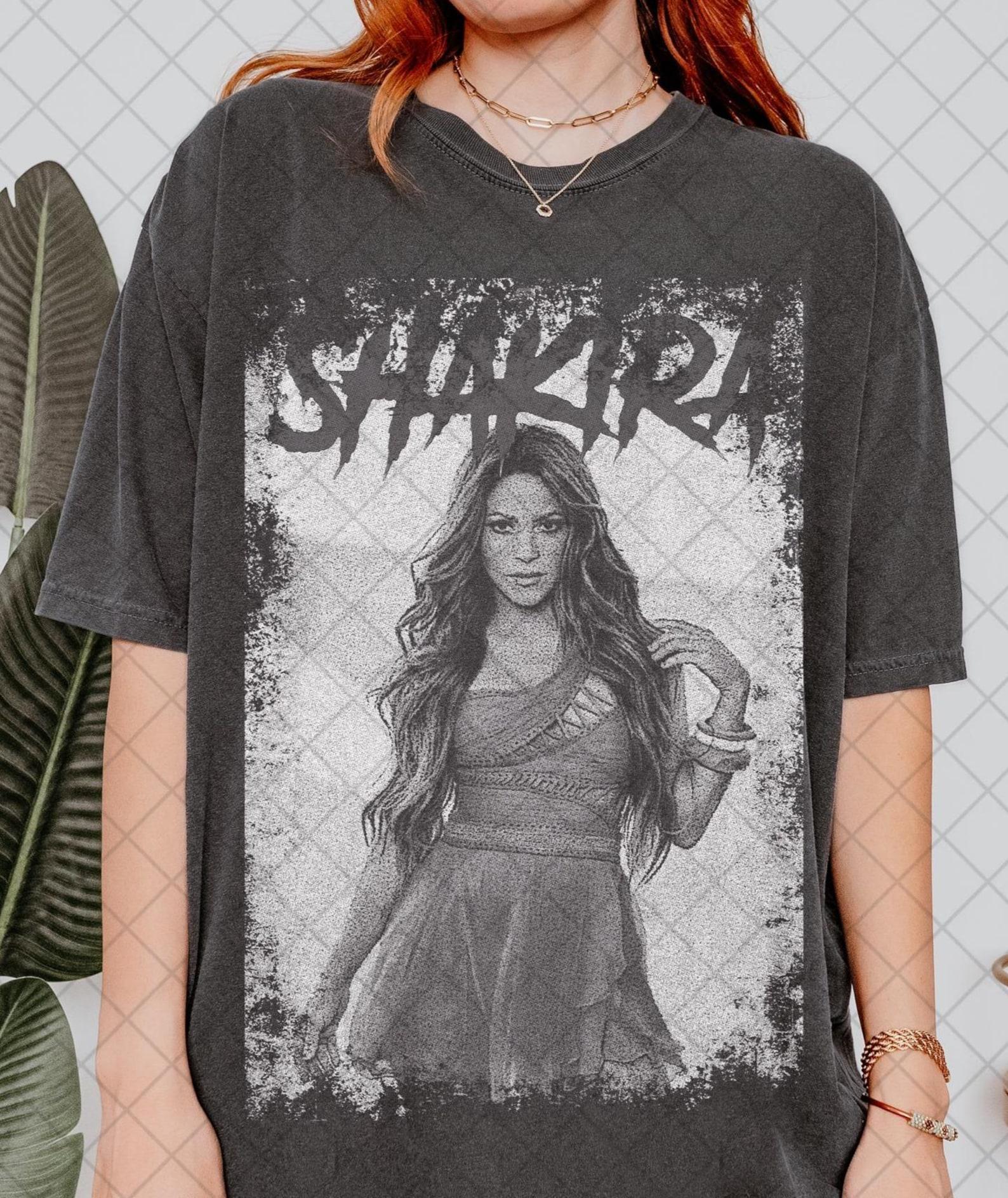 Comfort Colors Limited Shakira Vintage Shirt, Shakira 2025 ConcerT shirt, Shakira World Tour Shirt, Gift For Women & Men Unisex T shirt 2XL