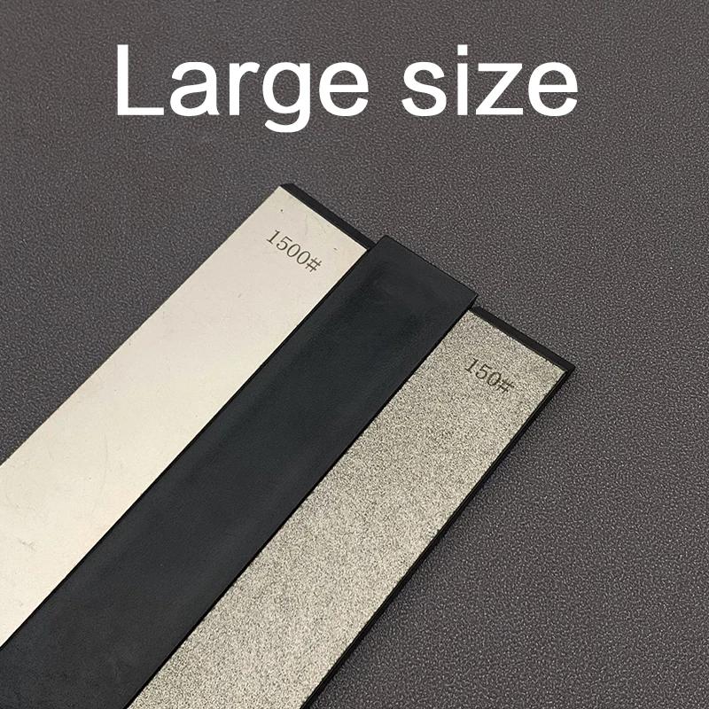 80~3000 Grit Affûteur de couteaux professionnel Grande taille Pierre à aiguiser diamantée Cuisine Lame Système d'affûtage Apex Ensemble de râpes
