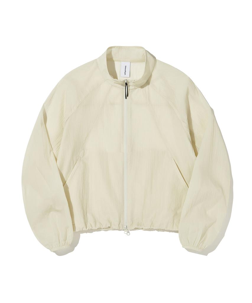 Urbandtype Airlight High-Neck Windbreaker_Cream