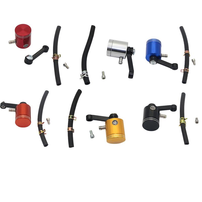 CNC Aluminum Oil Pot Modified for Motorcycle Brake Clutch Cylinder Metal Fluid Reservoir Tank Front Vehicle Use