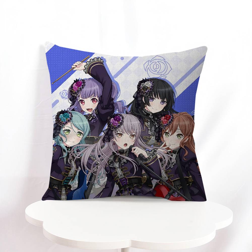 R-Roselia Anime Pillowcases Home Bedding Decorative Pillow Cover Wedding Super Soft Pillow Case