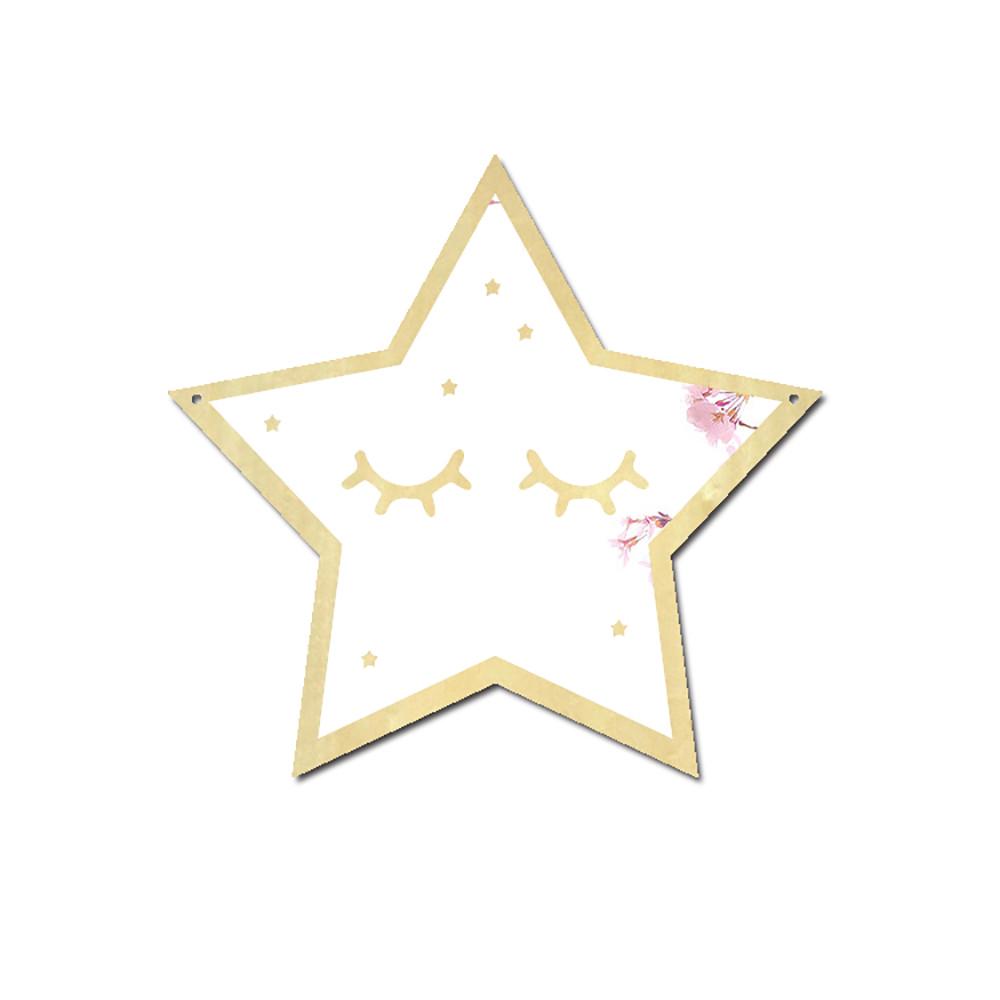  Holz Acryl Spiegel Cartoon Wand Kamera Requisiten Wand Dekoration