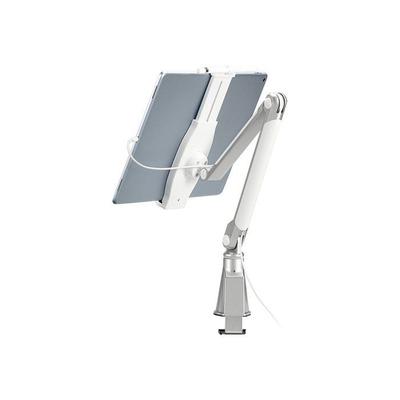 Tablet Stand - NewStar - TABLET-D100SILVER - Silver - Adjustable Arm - Anti-theft