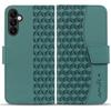 Wallet Case for Galaxy A37 5G - Leather/PU, Green, With Lanyard