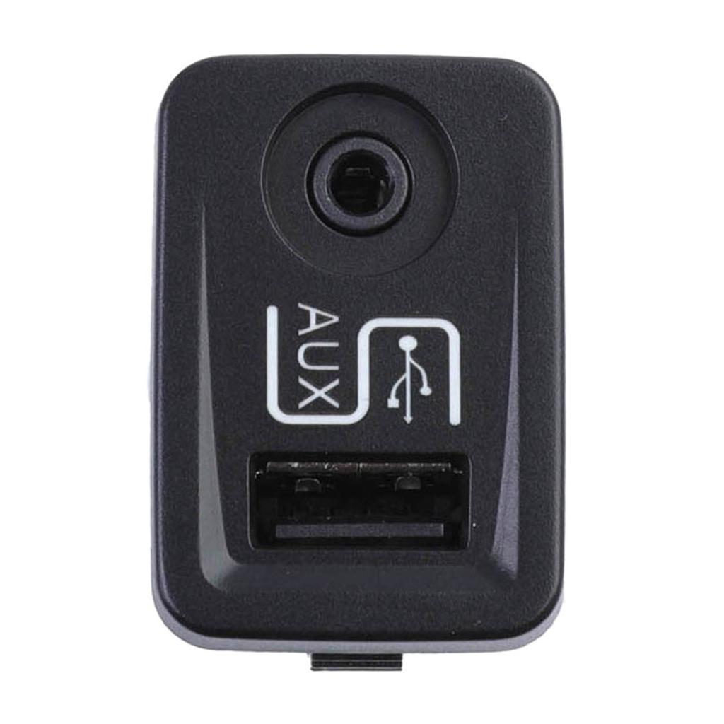 Auto Car AUX USB Port Socket Compatible for 1SJ82JXWAA 2012-2014 Auxiliary Input Jack Switch Stereo-Adapter SUV Car Part