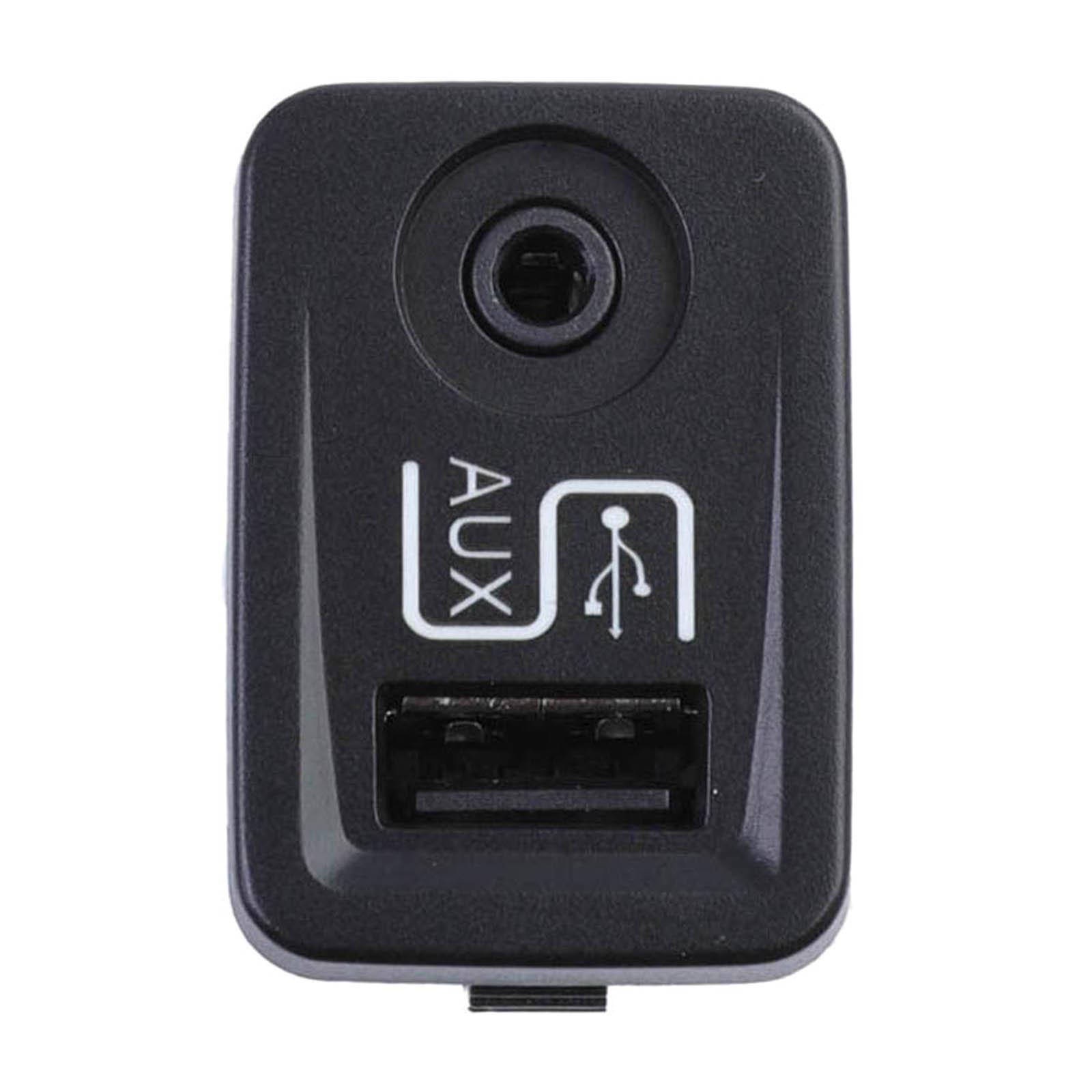 

Auto Car AUX USB Port Socket Compatible for 1SJ82JXWAA 2012-2014 Auxiliary Input Jack Switch Stereo-Adapter SUV Car Part
