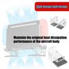 2pcs Wall Mount Holder for NS2 Console Clear Acrylic Stand with Controller Storage Rack Bracket Gaming Accessory