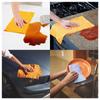 8/16/24pcs Car Washing Towels Super Absorbent Cloth Reusable Kitchen Chamois Towel Quick Dry Clean Cloth Home Car Cleaning Tools