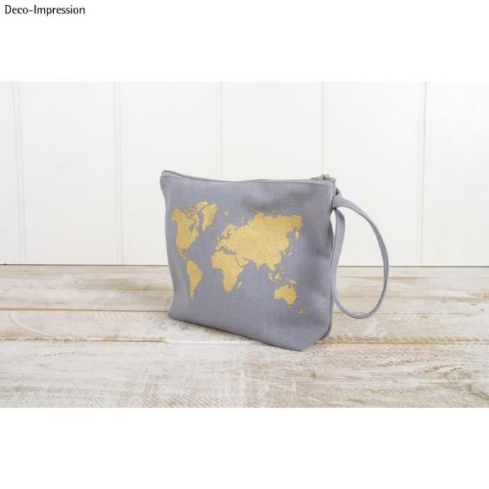 Pochoir adhésif A5 - Rayher - Carte du monde - Réutilisable - 21 cm x 14.8 cm - Spatule incluse