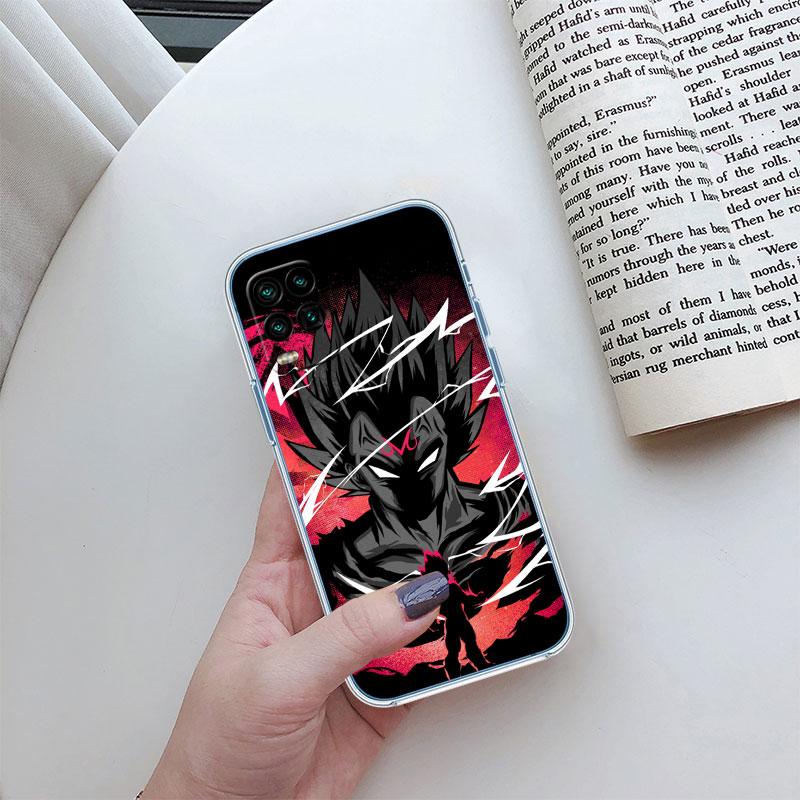 Dragon Ball Vegeta Transparent Phone Case for LG K22 K30 K40 K40S K41 K42 K50 K50S K51 K51S K52 K61 K62 K71 K92 Q61