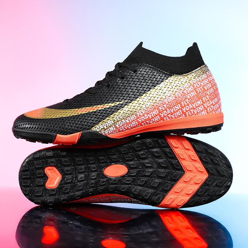 New Men Soccer Shoes Futsal Sneakers High-quality Match Grass Cleats Football Boots Light Non-Slip Indoor Hot-selling Outdoor