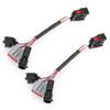2x Adaptér elektroinštalácie Adaptér pre spätné zrkadlá pre Ford F250-F550 99-07