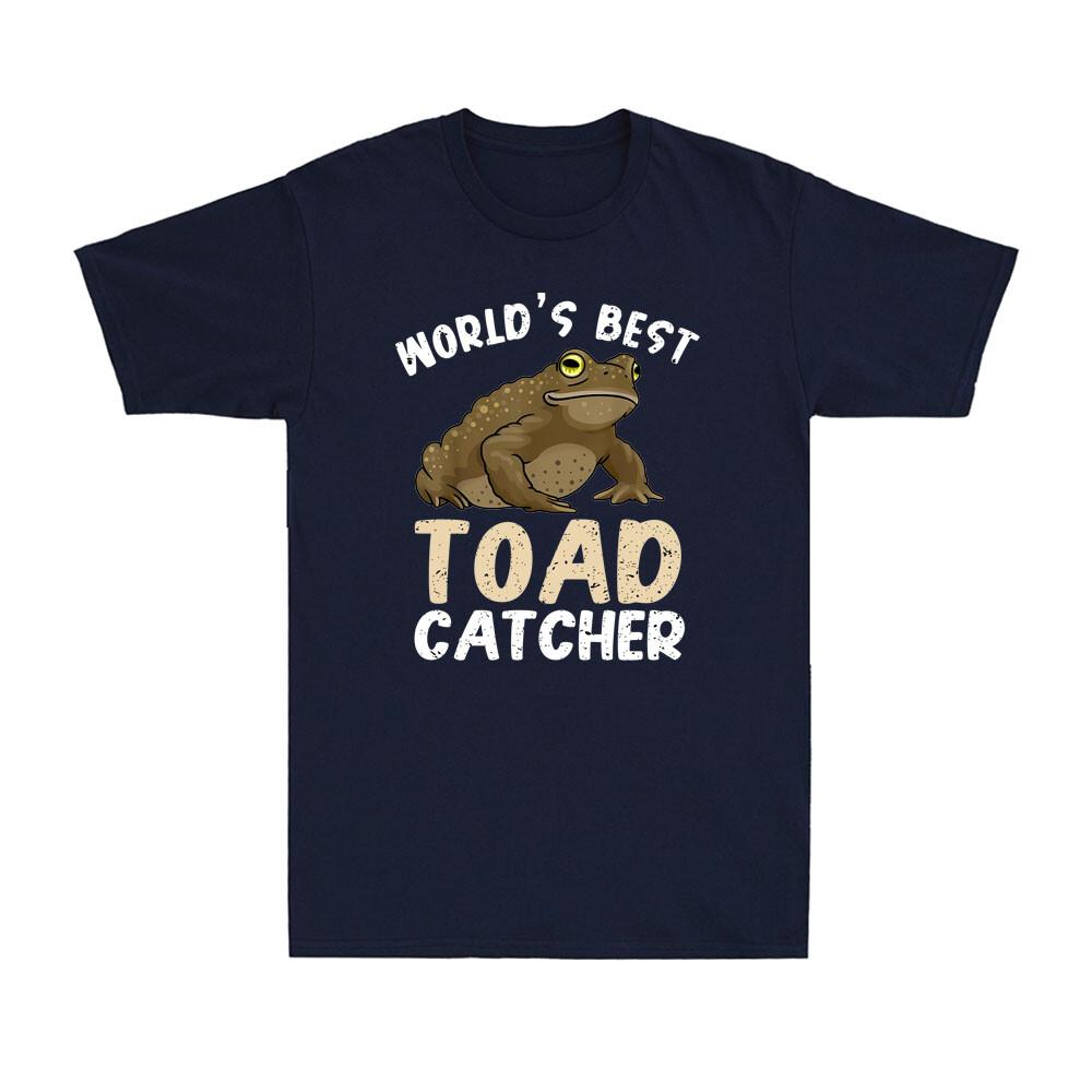 Worlds Best Toad Catcher Funny Toad Frog Amphibian Lovers Gift Unisexs TShirt