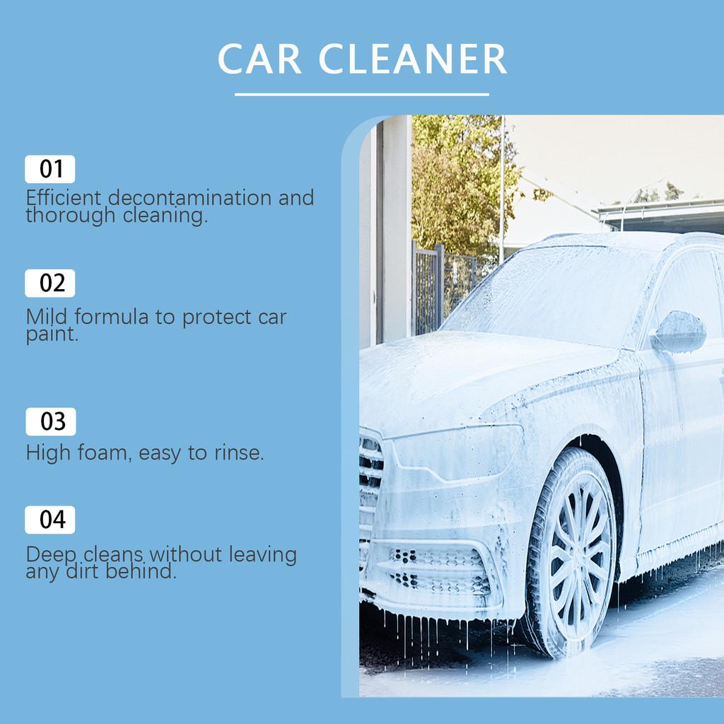 Rayhong Multi-purpose Foam Car Wash Liquid Interior Cleaner Stain Remover 120ml