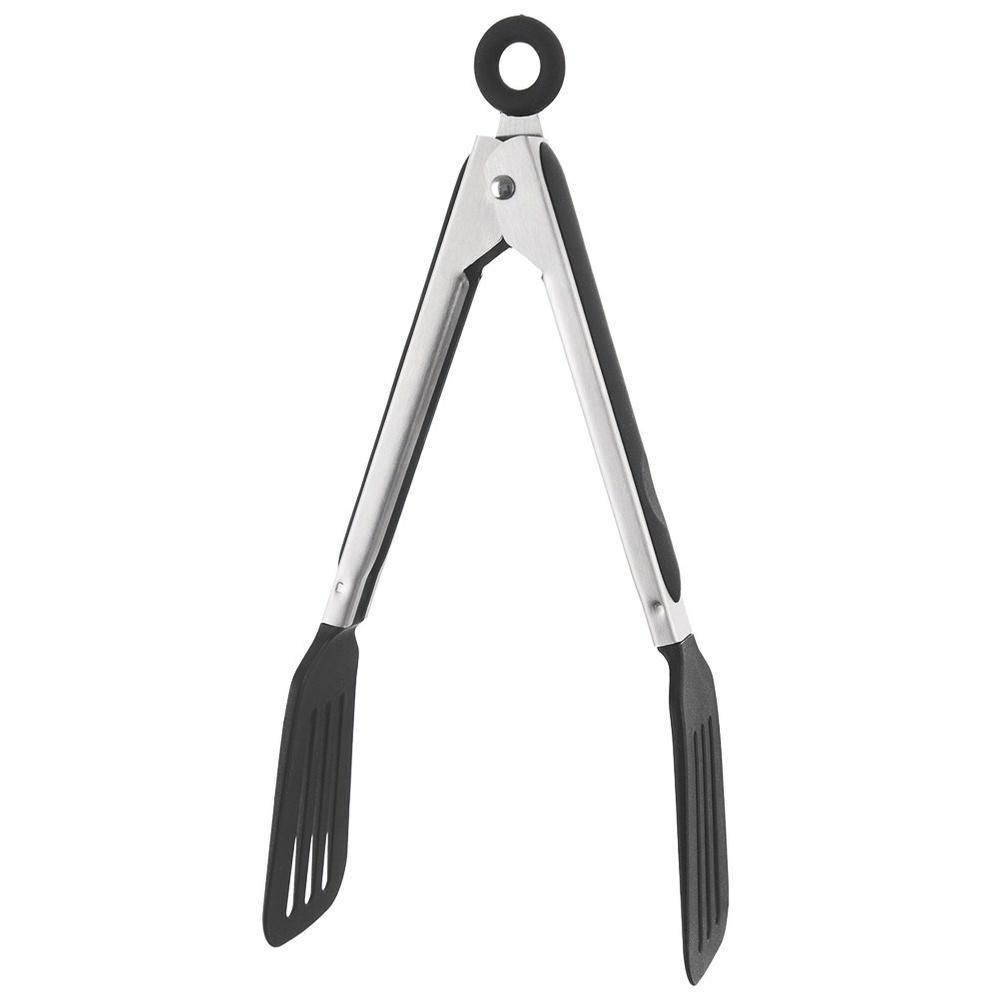 Steel kitchen tongs 26 cm