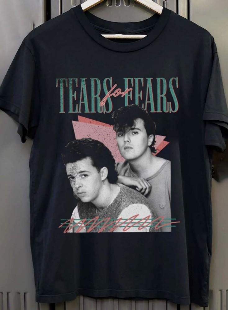Tears For Fears Stil 80er Jahre Tears for Fears Schwarz Alle Größen T-Shirt