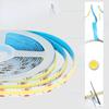 New 16.4ft Flexible Cob Strip Light - Cool White, Natural Light, and Warm for Living Room, Cabinet, Counter - Ideal for Home Dec