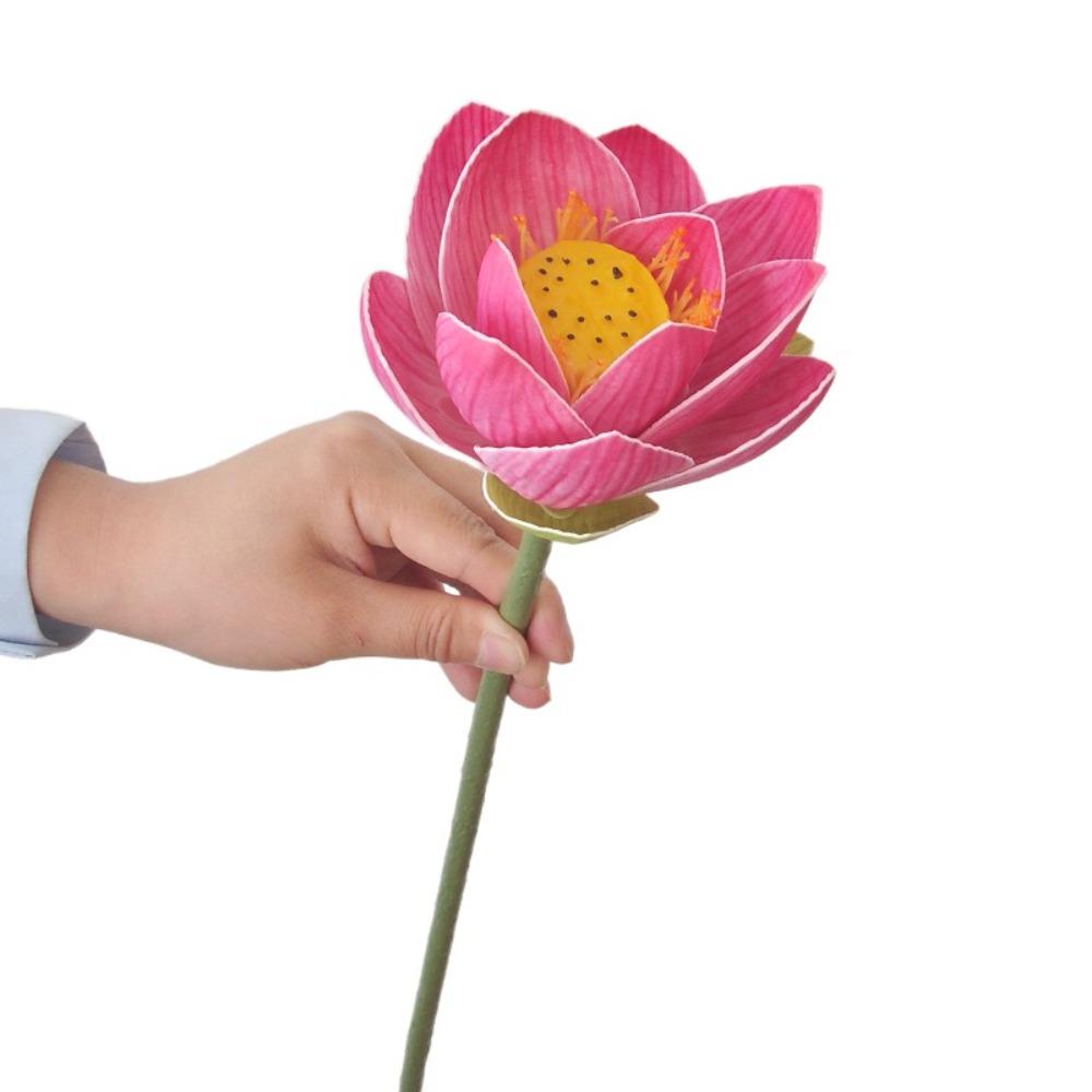 Lifelike Simulated Lotus EVA Decorative Fake Flower Fake Lotus Seedpod  Pastoral Decorative